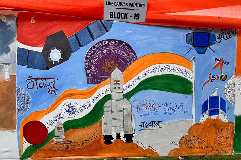 Viksit Bharat ke Rang, Kala ke Sang at Kartavya Path